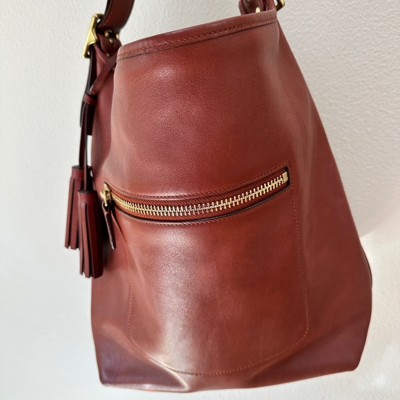 Coach Legacy Bag - Tan with Convertible Strap (Crossbody or Shoulder) - Picture 8 of 14